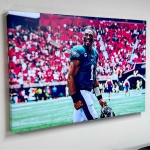 24” x 36” Jalen Hurts / Philadelphia Eagles Wall Portrait.